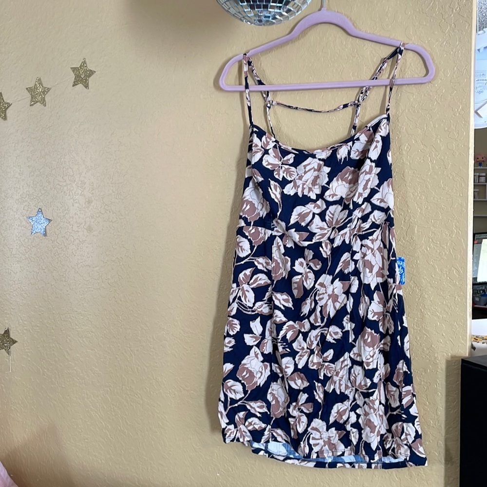 Free People Bring it Back Floral Print Dress